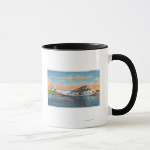 Ansicht des Kalifornien-Scherer-Flugzeug Tasse