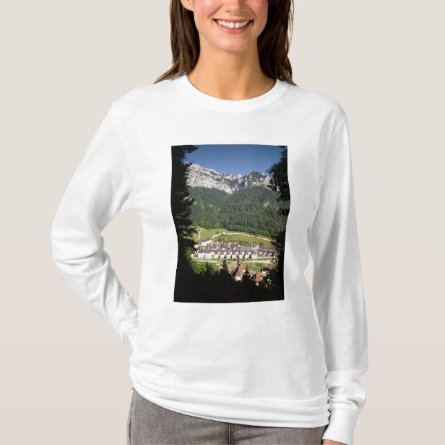 Ansicht des Klosterkomplexes T-Shirt (Vorderseite)
