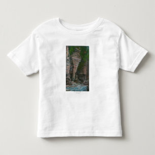 Ansicht des Kopfes des Elefanten Kleinkind T-shirt
