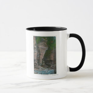 Ansicht des Kopfes des Elefanten Tasse