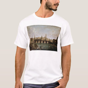 Ansicht des Kremls und der Kamenny Brücke T-Shirt