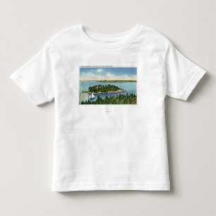 Ansicht des Kürbis-Griffs und des Long Islands Kleinkind T-shirt