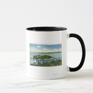 Ansicht des Kürbis-Griffs und des Long Islands Tasse