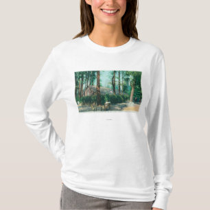 Ansicht des Lager-Curry-Freilicht-Esszimmers T-Shirt