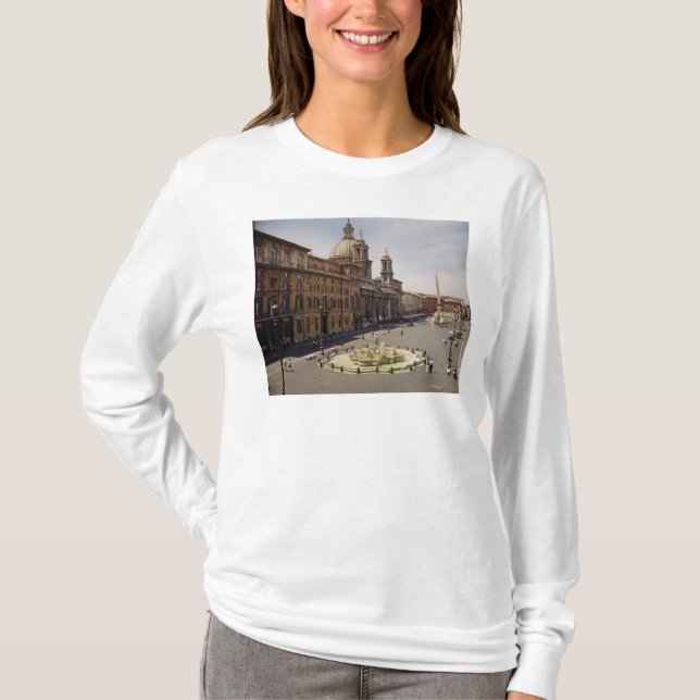 Ansicht des Marktplatzes T-Shirt (Vorderseite)