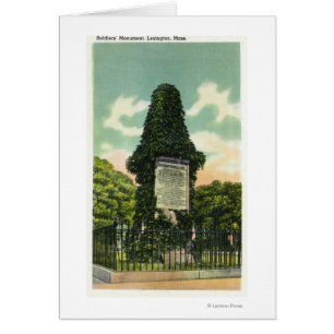 Ansicht des Monuments der Soldaten