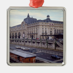 Ansicht des Musee d'Orsay vom Nordwesten Silbernes Ornament