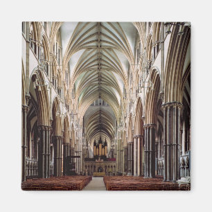 Ansicht des Nave, aufgebaut 1215-55 Magnet