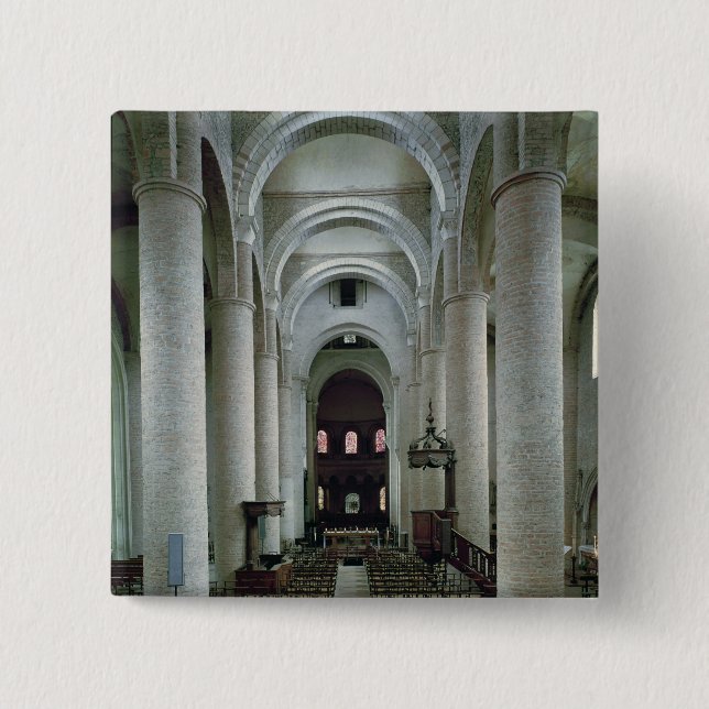 Ansicht des Nave, blickend in Richtung des Altars Button (Vorderseite)