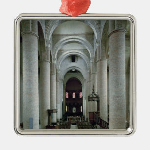Ansicht des Nave, blickend in Richtung des Altars Ornament Aus Metall