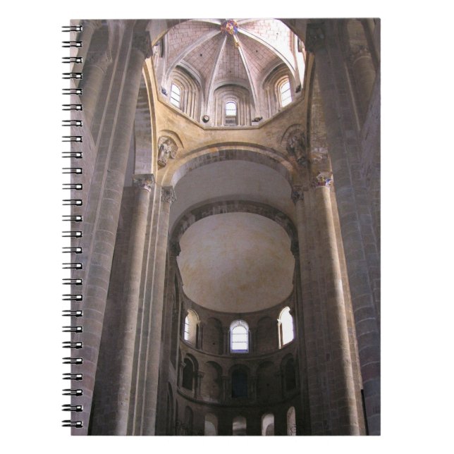 Ansicht des Nave, c.1050 (Foto) Notizblock (Vorderseite)