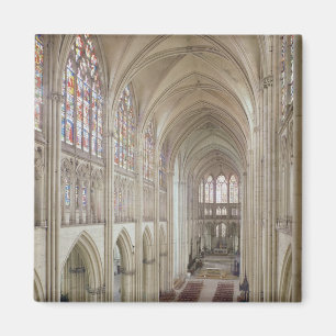 Ansicht des Nave und des Chores Magnet