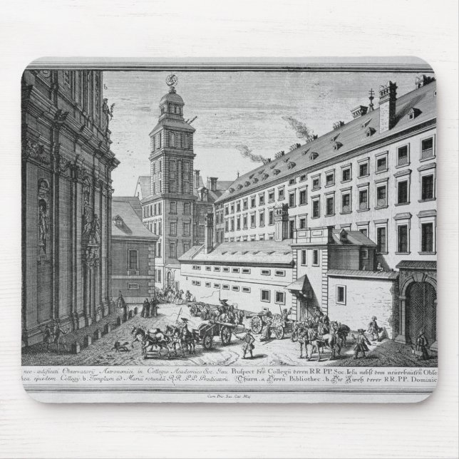 Ansicht des neuen Observatoriums im Jesuit Mousepad (Vorne)