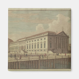 Ansicht des Opernhauses in Berlin, 1773 Magnet