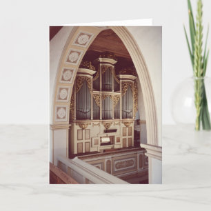 Ansicht des Organs in der Kirche bei Rotha Karte
