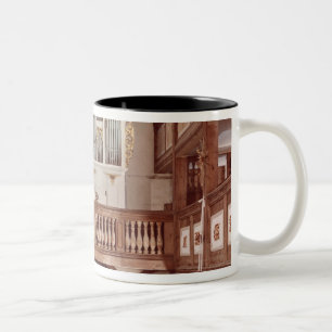 Ansicht des Organs Zweifarbige Tasse