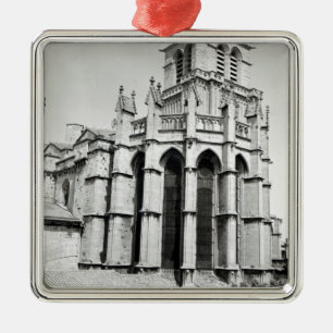 Ansicht des östlichen Endes der Kirche, errichtet Ornament Aus Metall