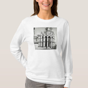 Ansicht des östlichen Endes der Kirche, errichtet T-Shirt