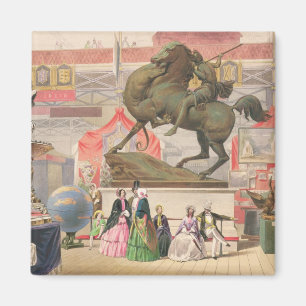 Ansicht des OstNave des Kristallpalastes mit S Magnet