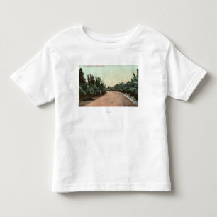 Ansicht des Palmen-Antriebs Kleinkind T-shirt