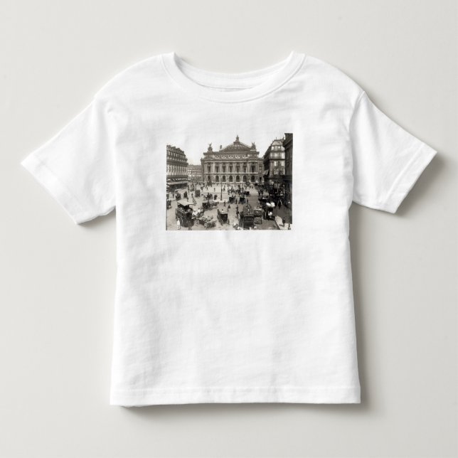 Ansicht des Paris-Opernhauses, 1890-99 Kleinkind T-shirt (Vorderseite)