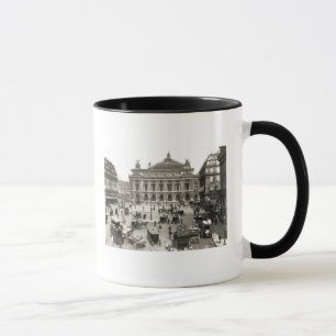 Ansicht des Paris-Opernhauses, 1890-99 Tasse