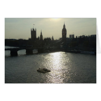 Ansicht des Parlaments vom London-Auge
