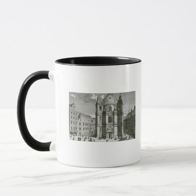 Ansicht des Peterskirche Tasse (Links)