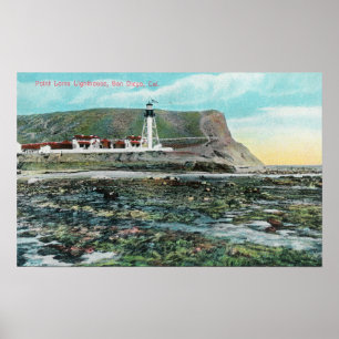 Ansicht des Point Loma LighthouseSan Diego, CA Poster