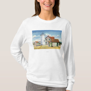 Ansicht des Rennen-Punkt-Leuchtturmes T-Shirt