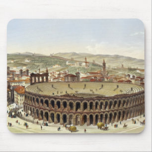 Ansicht des römischen Amphitheatre, Verona, Mousepad