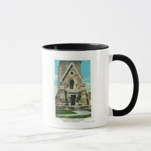 Ansicht des Saratoga Kampf-Monuments Tasse