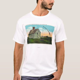 Ansicht des Sarg-Hauses, am ältesten auf der Inse T-Shirt