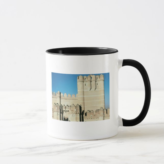 Ansicht des Schlosses, errichtetes c.1453 Tasse (Rechts)