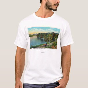 Ansicht des Sees vom Fenimore Fassbinder Hwy T-Shirt