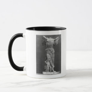 Ansicht des Sieges Samothrace im Louvremuseum Tasse