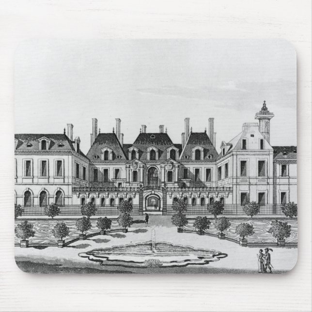 Ansicht des Soissons Hotels in Paris Mousepad (Vorne)
