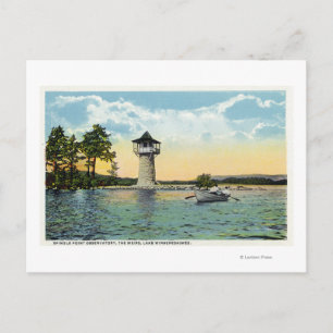 Ansicht des Spindle Point Observatoriums, des Postkarte