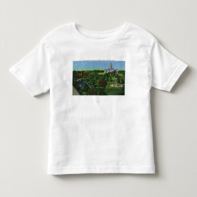 Ansicht des Staats-Hauptstadts-Bodens, Kleinkind T-shirt (Vorderseite)