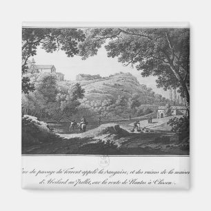 Ansicht des Stromes bekannt als La Sanguese Magnet