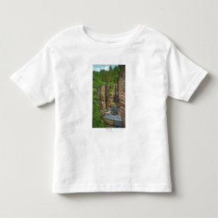 Ansicht des Tabellen-Felsens Kleinkind T-shirt