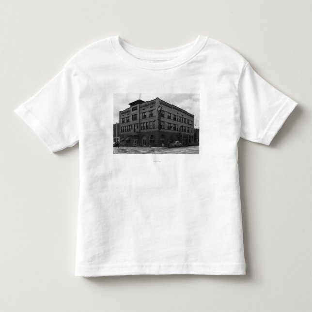 Ansicht des Tal-, Oregon der Hotel-Tal-Fotografie Kleinkind T-shirt (Vorderseite)