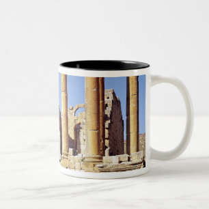 Ansicht des Tempel der Artemiss, errichtete Zweifarbige Tasse