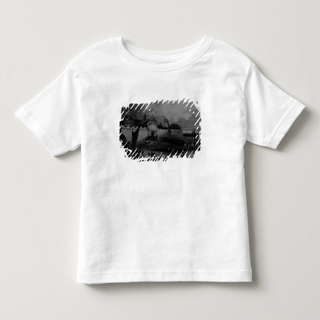 Ansicht des Tilbury-Forts, graviert von H. Adhard Kleinkind T-shirt (Vorderseite)