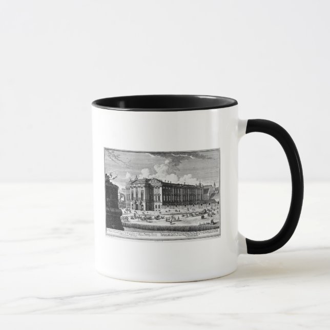 Ansicht des Trautson Palastes errichtet für Tasse (Rechts)