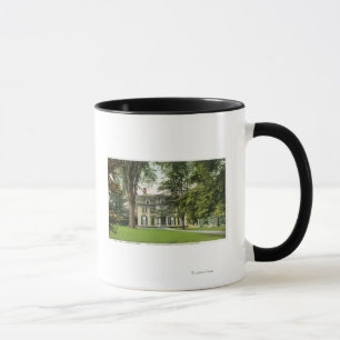 Ansicht des Ulmen-Hügels, Longfellow lag hier Tasse