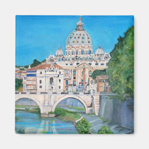 Ansicht des Vatikanstadt-Magneten Magnet