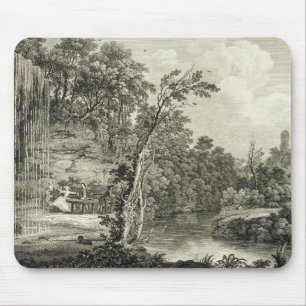 Ansicht des versteinernden Frühlinges nannte Mousepad