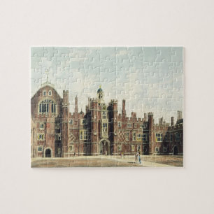 Ansicht des Vierecks am Hampton Court-Palast für
