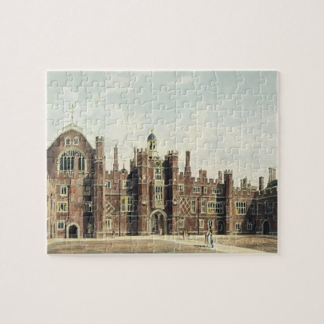 Ansicht des Vierecks am Hampton Court-Palast für (Horizontal)